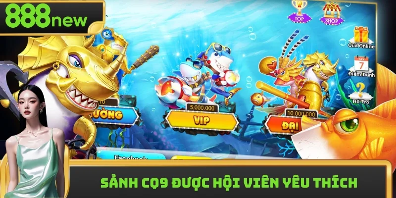 CQ9 có thể chọn nhiều loại vũ khí khác nhau